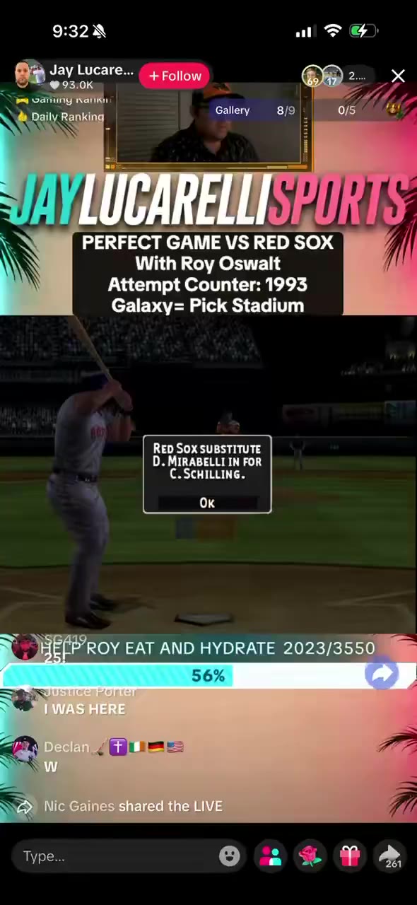 Barstool Baseball: Do you believe in miracles?! YES!

@JayLucarellispo and Roy Oswalt get their perfect game! A come backer that had eyes f