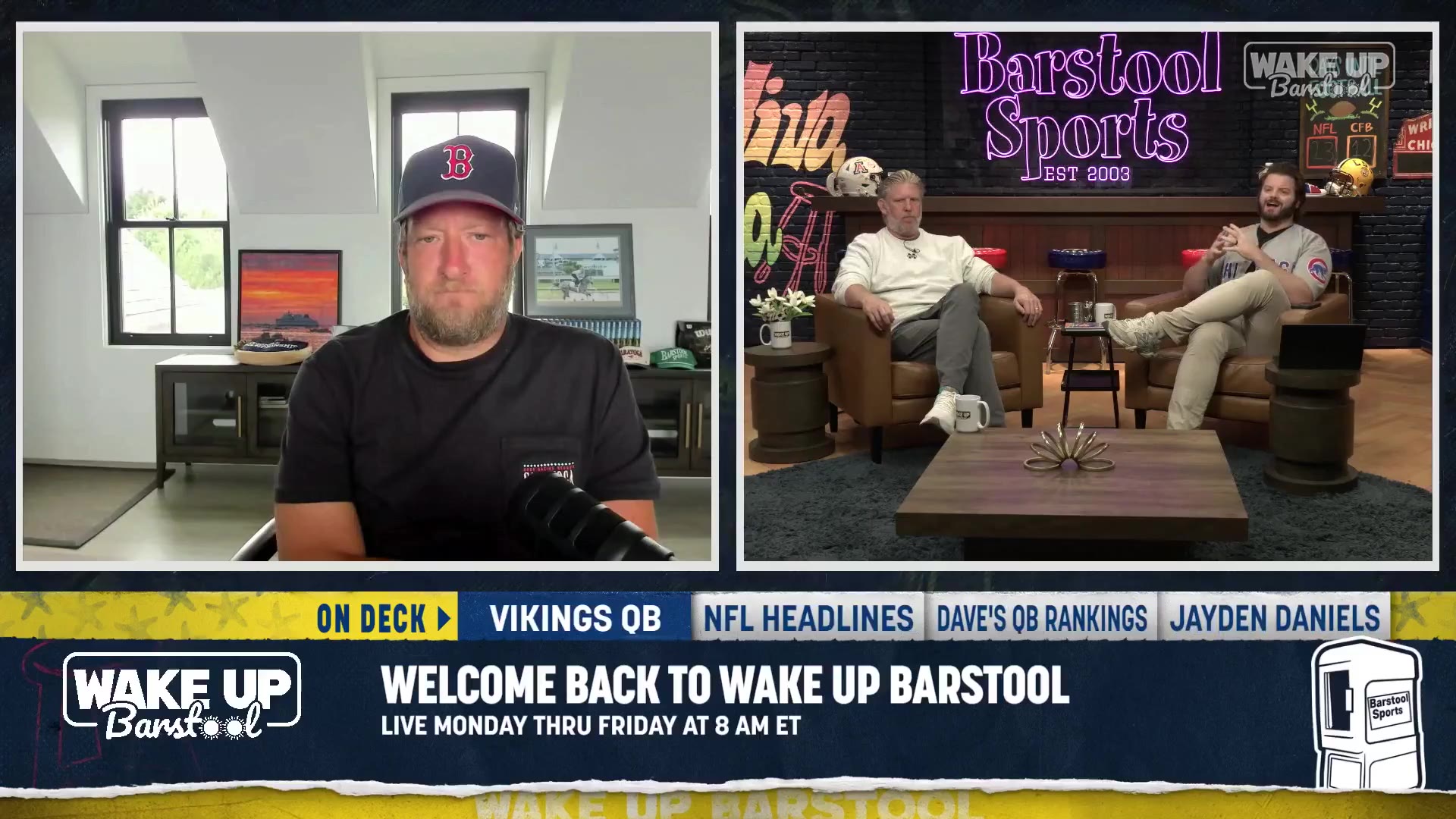Dave Portnoy: JJ McCarthy will have another starting job in the NFL https://t.co/SzShTUEucK
