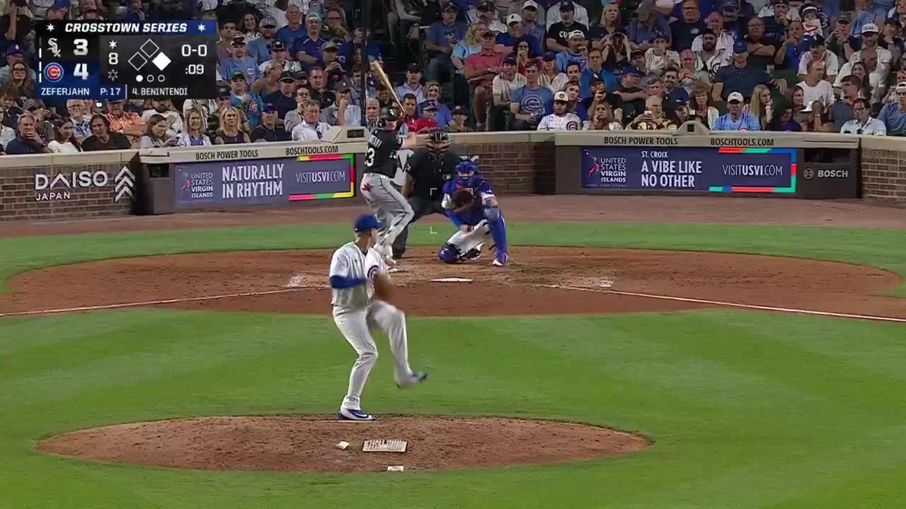 Barstool Gambling: BYE BALL

ANDREW BENINTENDI 2-RUN HOMER GIVES THE WHITE SOX THE LEAD IN THE TOP OF THE 8TH https://t.co/6fRXP3G7kU