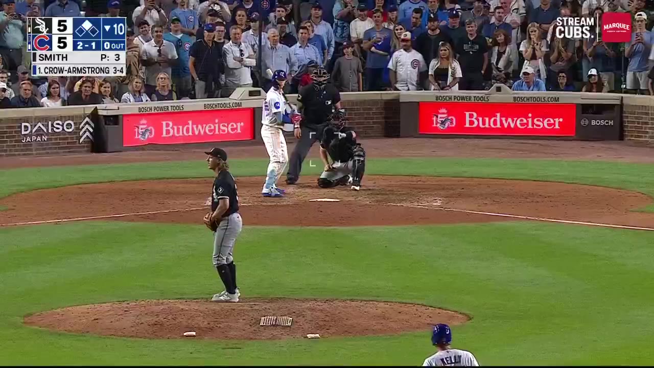 Codify: With this, Pete Crow-Armstrong became the 7th player in MLB history to have a leadoff homer and a walk off homer in the