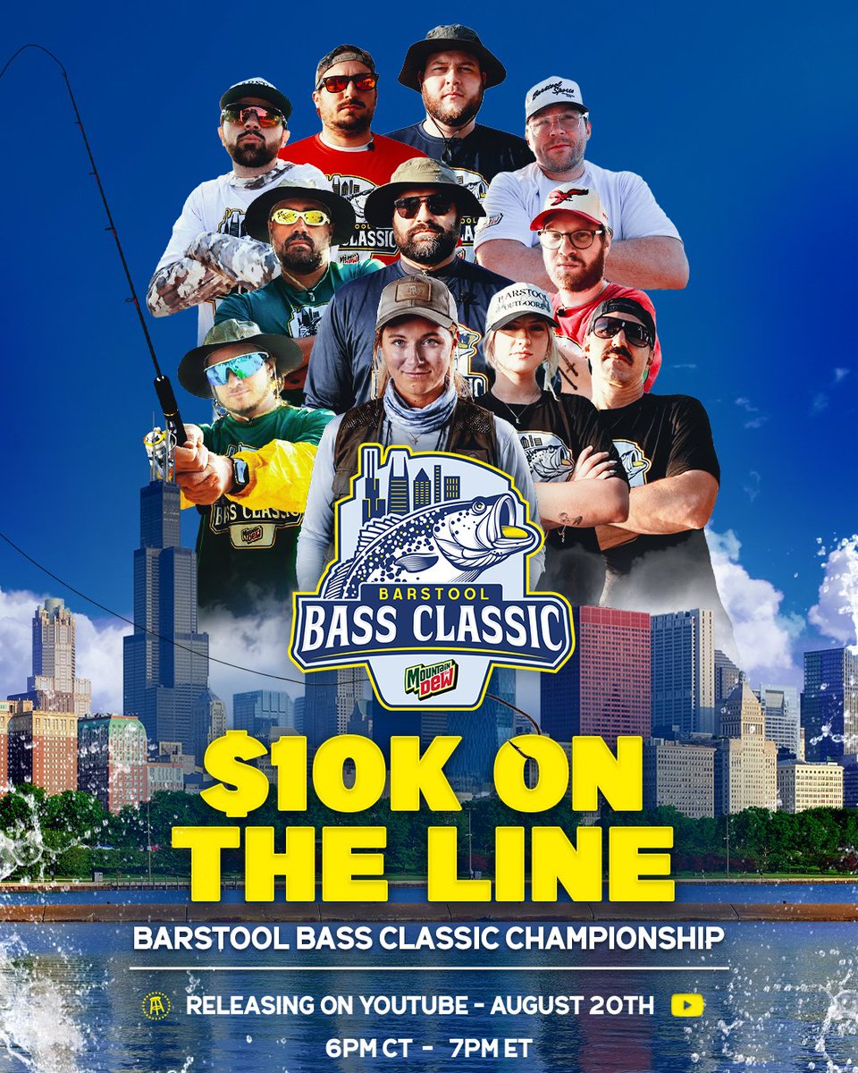 Barstool Bass Classic Championship: Big Cat, PFT Defend Title Tonight