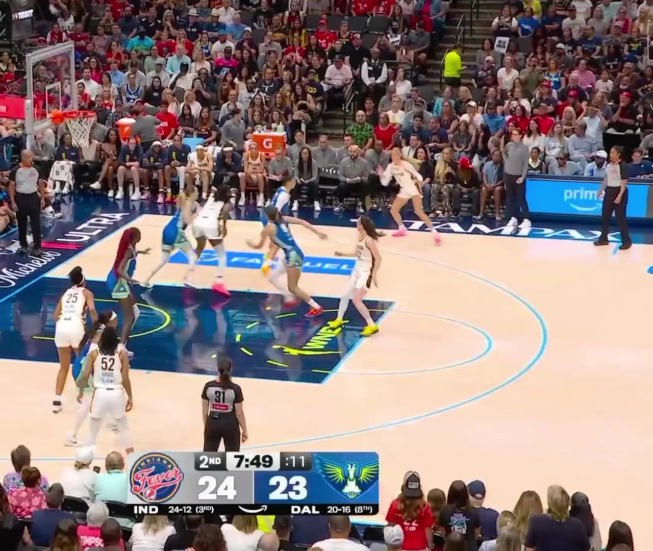ClutchPoints: Awak Kuier with the BLOCK on Caitlin Clark ❌

She has 3 blocks so far for the Wings.

https://t.co/5xJCI8cK94