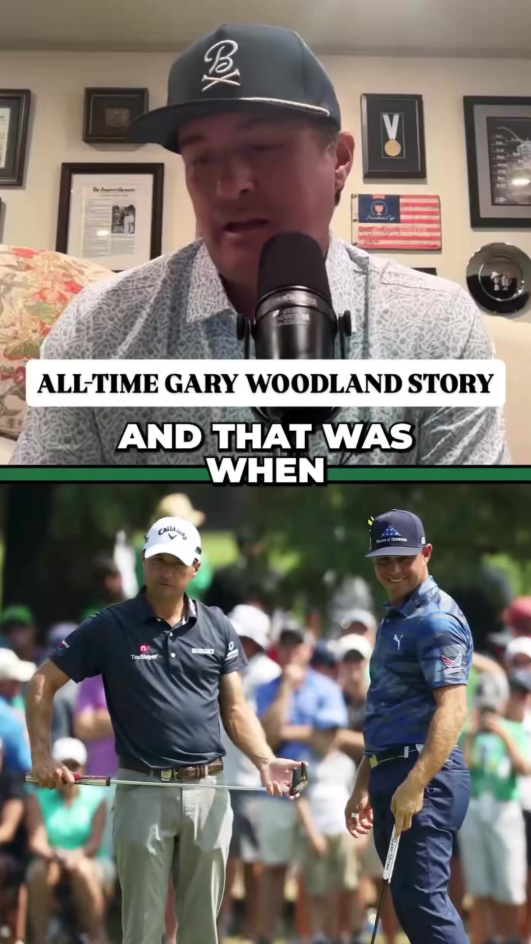 Fore Play: Gary Woodland is currently T1 at Bellerive…

Earlier this week Kiz told an all-time story about playing with him there a