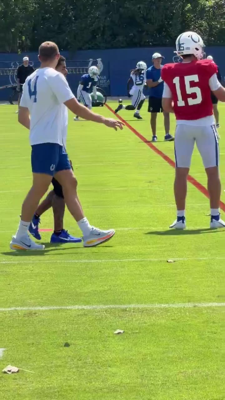 SleeperNFL: Can’t wait for people to tell me Alec Pierce is walking normally