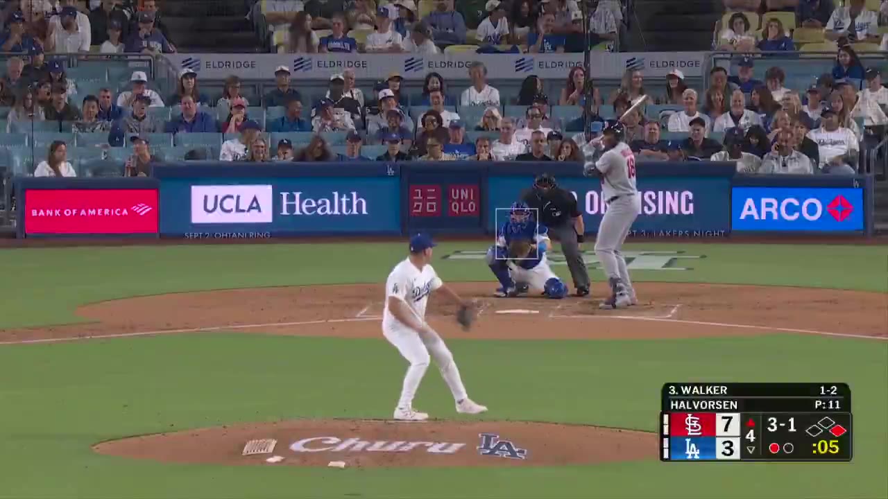 Talkin' Baseball: Jordan Walker crushes a two-run shot and the Cardinals lead the Dodgers 9-3!