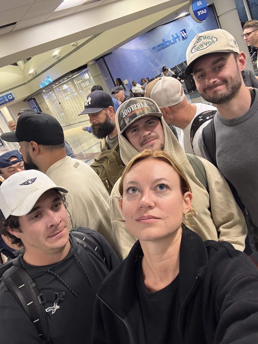 Kelly Keegs: Fuck. LaGuardia at a ground stop now. Not boarding yet.