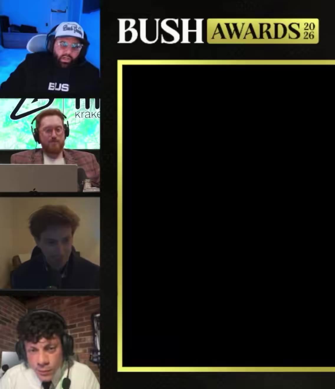 Barstool's Inaugural Bush Awards Go Live, Roast Own Talent