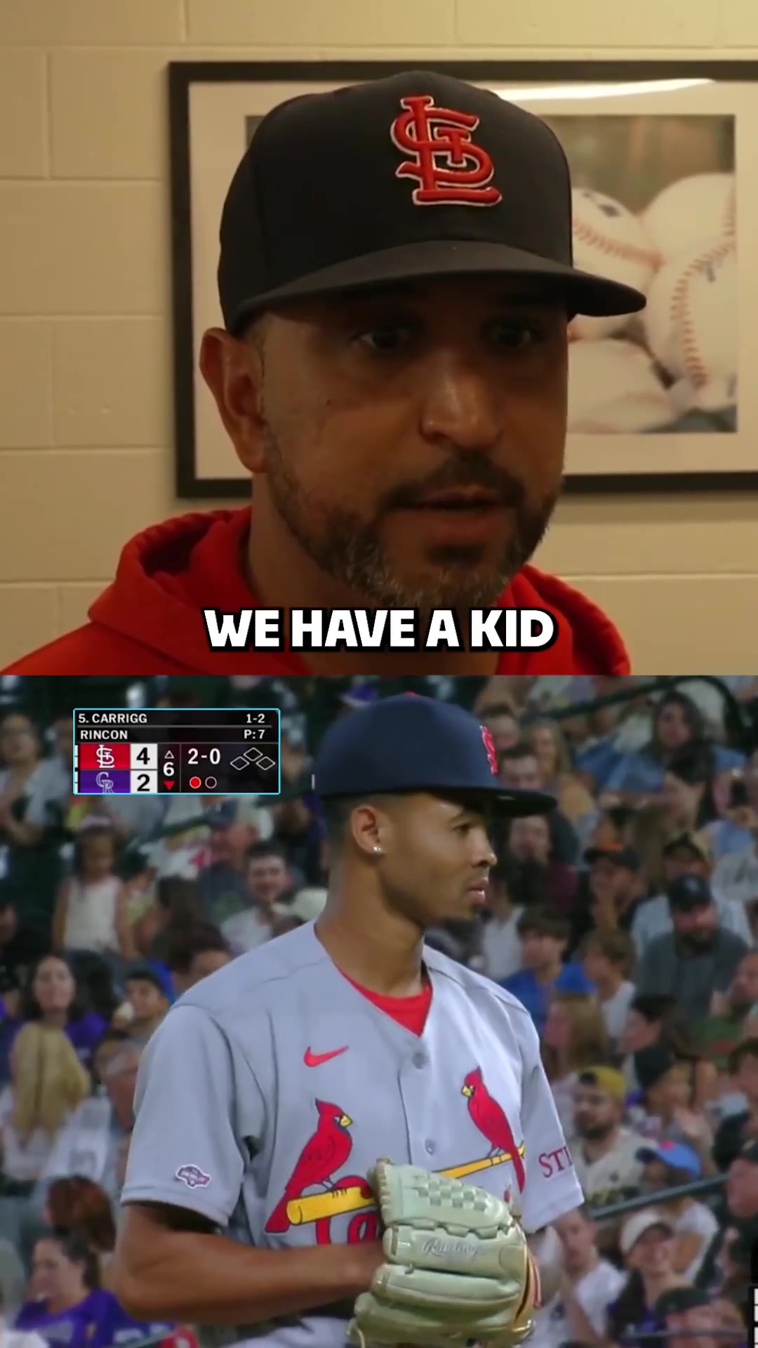 Jomboy Media: "Grow the fuck up"

Cardinals manager Oli Marmol was furious with umpire Doug Eddings after Eddings told rookie pitcher