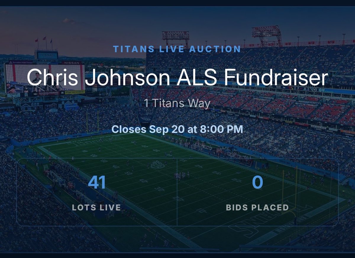 Ballin: Calling all @Titans & @nyjets fans! Tomorrow is Chris Johnson Day at @NissanStadium. Let’s come together and raise money