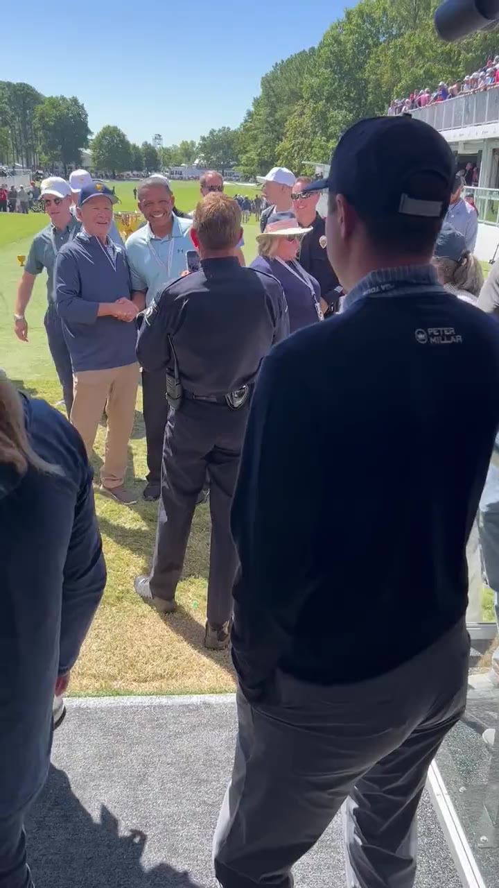 Barstool Trent's George Bush Presidents Cup Clip Turns 4