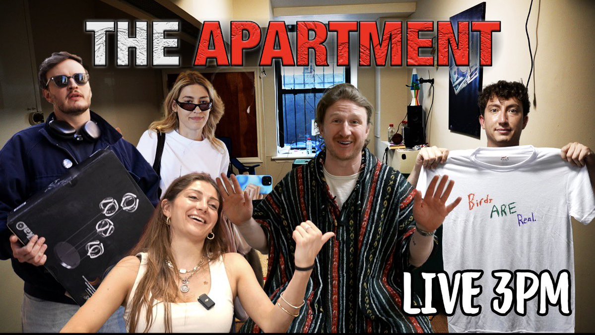 Tommy Smokes: Going live on the @Apartment_Show - we have big news!
https://t.co/hawwGdgs17