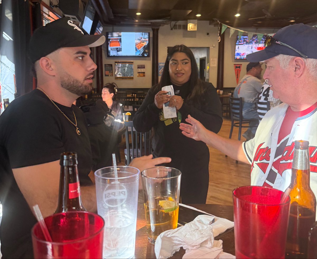 Ohio’s Tate: Genuine shoutout to Nicky Smokes
After a 4-way battle with the waitress over who is paying the bill, @nickysmokess just