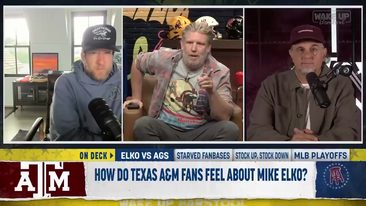 Billy Liucci takes Mike Elko's shot to Wake Up Barstool