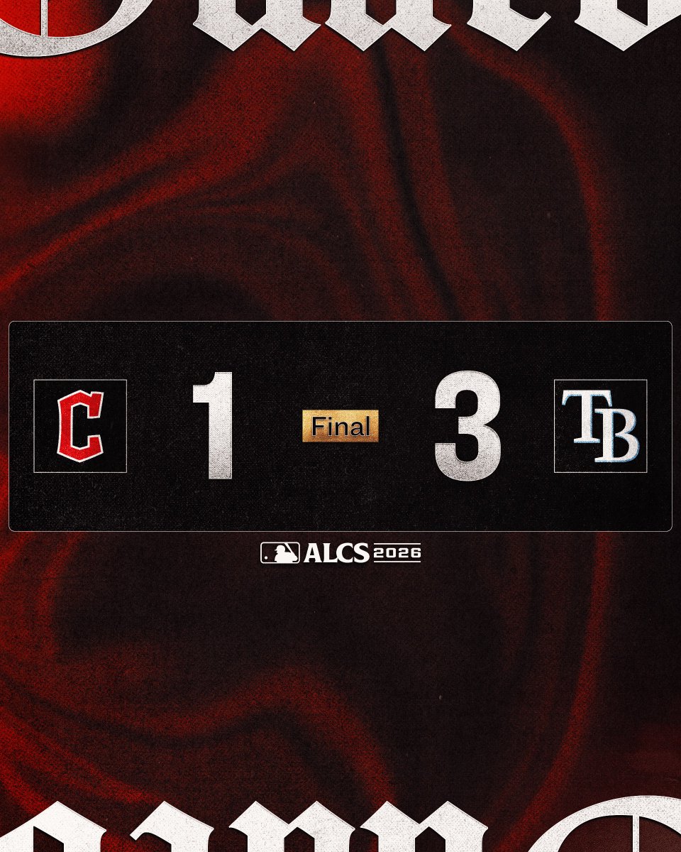 Cleveland Guardians: It's a 5-game series.
#GuardsBall | #StandGuard https://t.co/N08wTtywBH