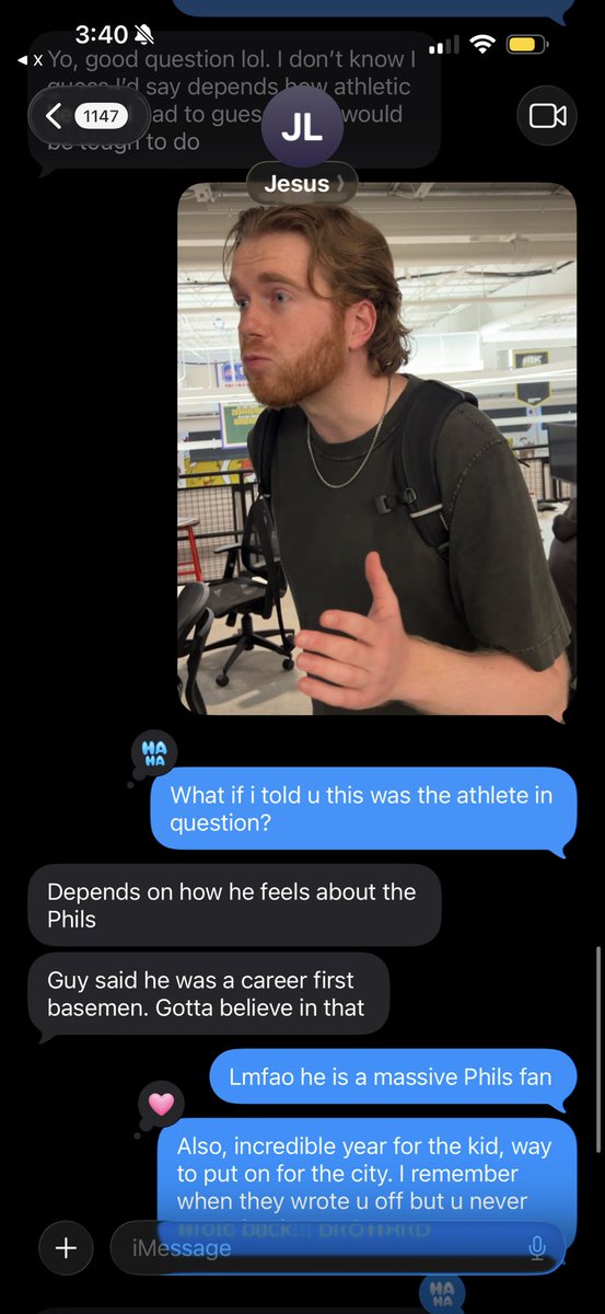 Nicky Smokes: Phillies Cy Young Candidate Jesus Luzuardo thinks it’s “GG’s” after @RealCGriff called it “the big field”