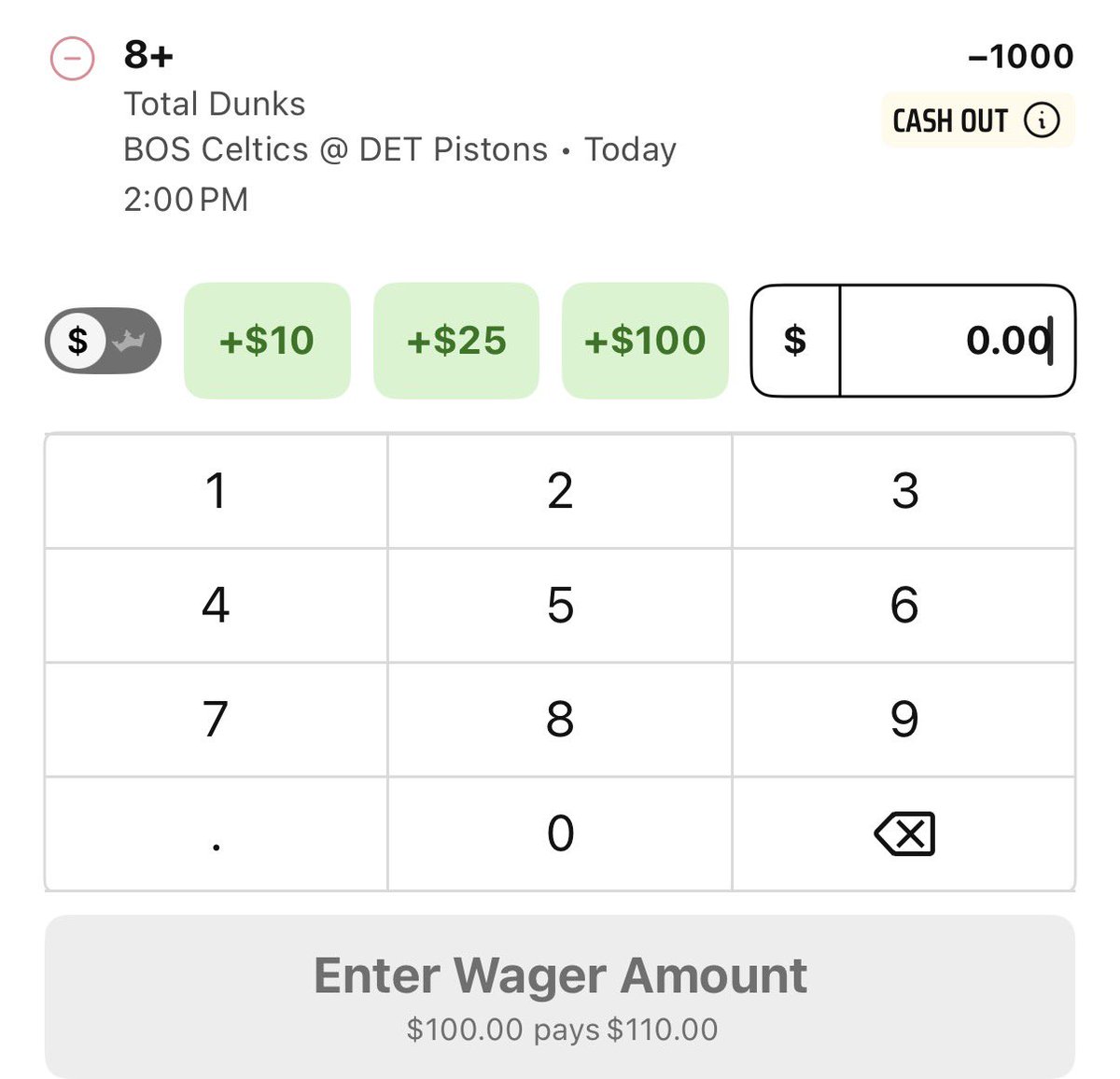 Ohio’s Tate: I have contracted a disease and that disease is I want to take this 8+ dunks bet for Chalktober so bad

20 days into Cha