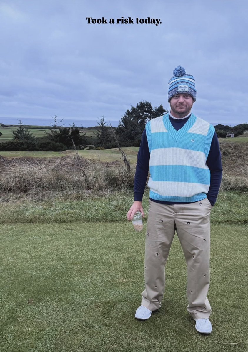 Dave Portnoy hypes Riggs as the face of Adidas Golf