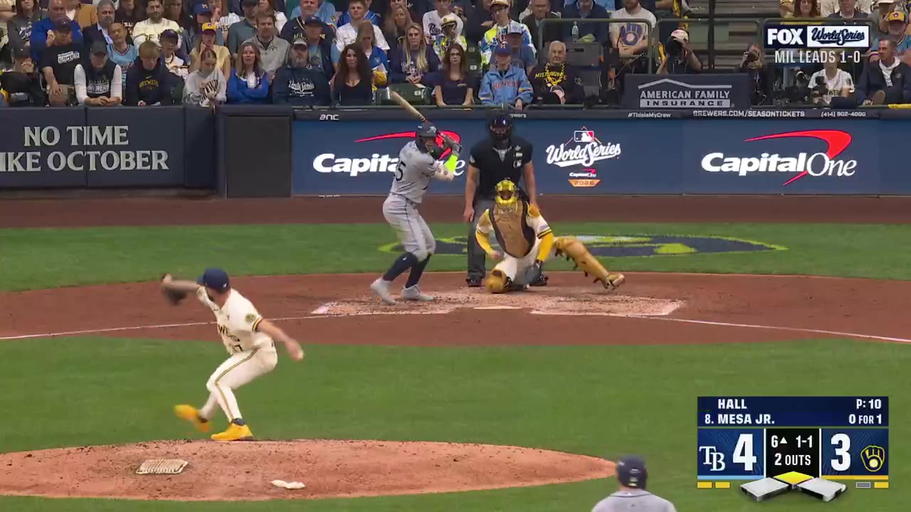 Jackson Chourio guns down Liam Hicks at home in Game 2