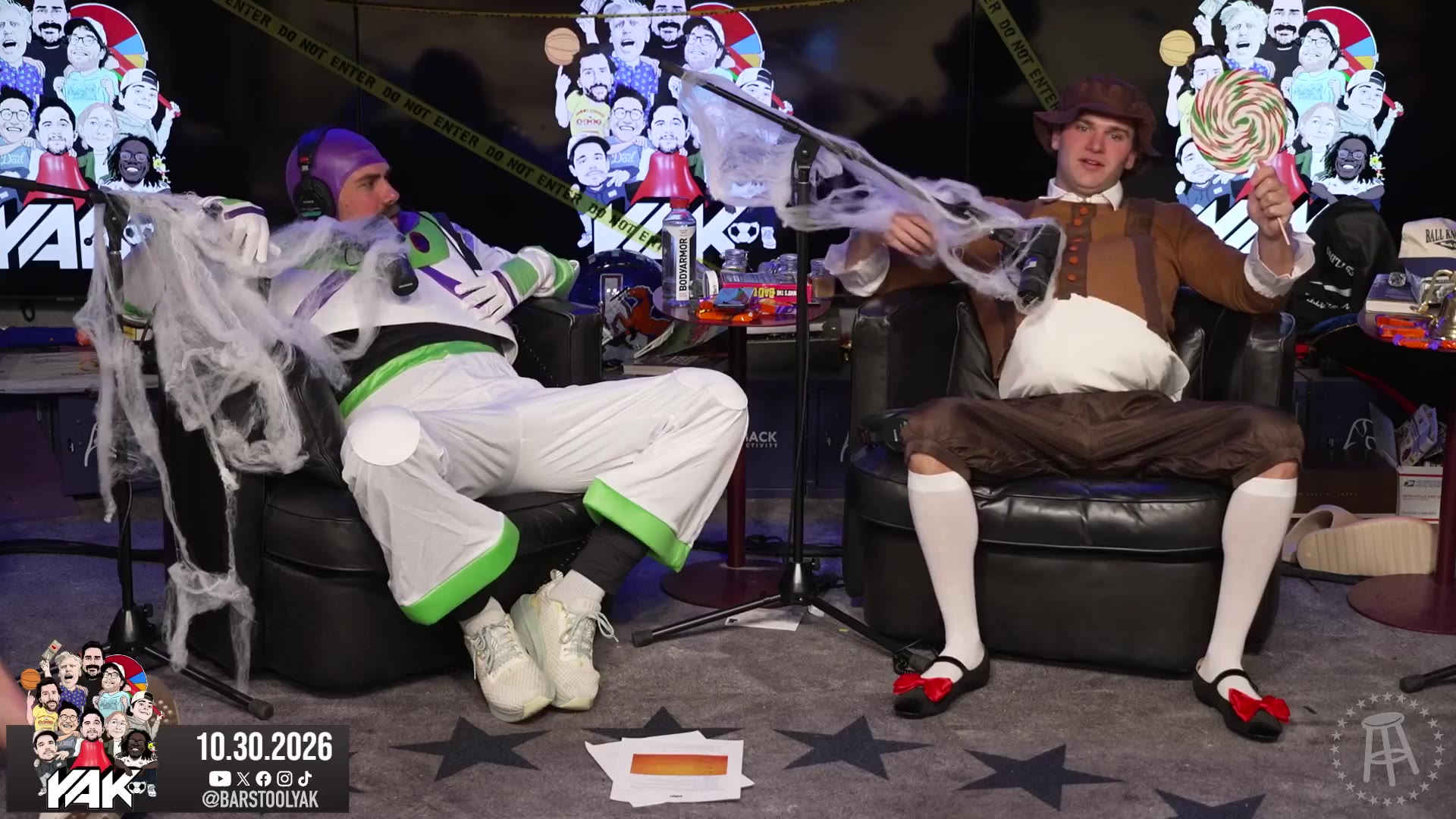 Chef Donny's costume steals The Yak's Halloween show