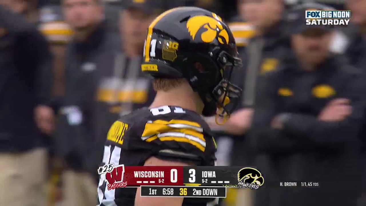 Jon Gruden fires up Kinnick before Iowa vs. Wisconsin